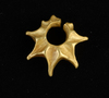 Gold ear-clasp