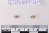Gold in glass Beads