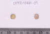 Gold in glass Beads