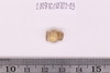 Gold in glass Beads